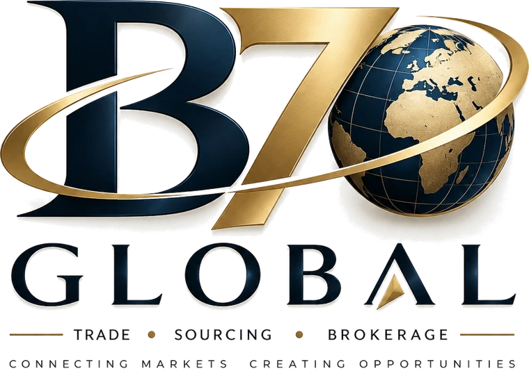 B7 Global logo: Trade, Sourcing, Brokerage